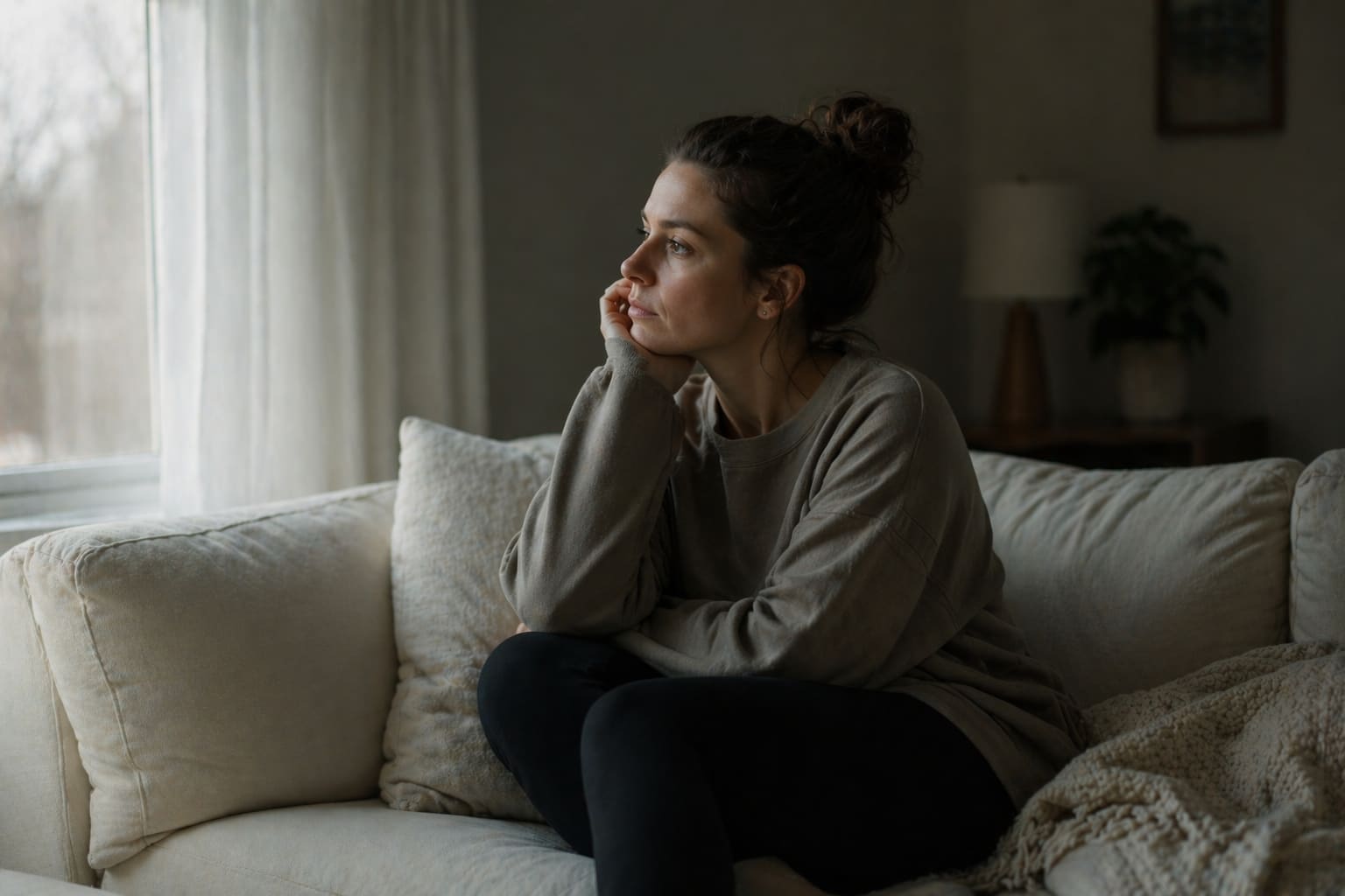 Person contemplating their Eagle Syndrome journey